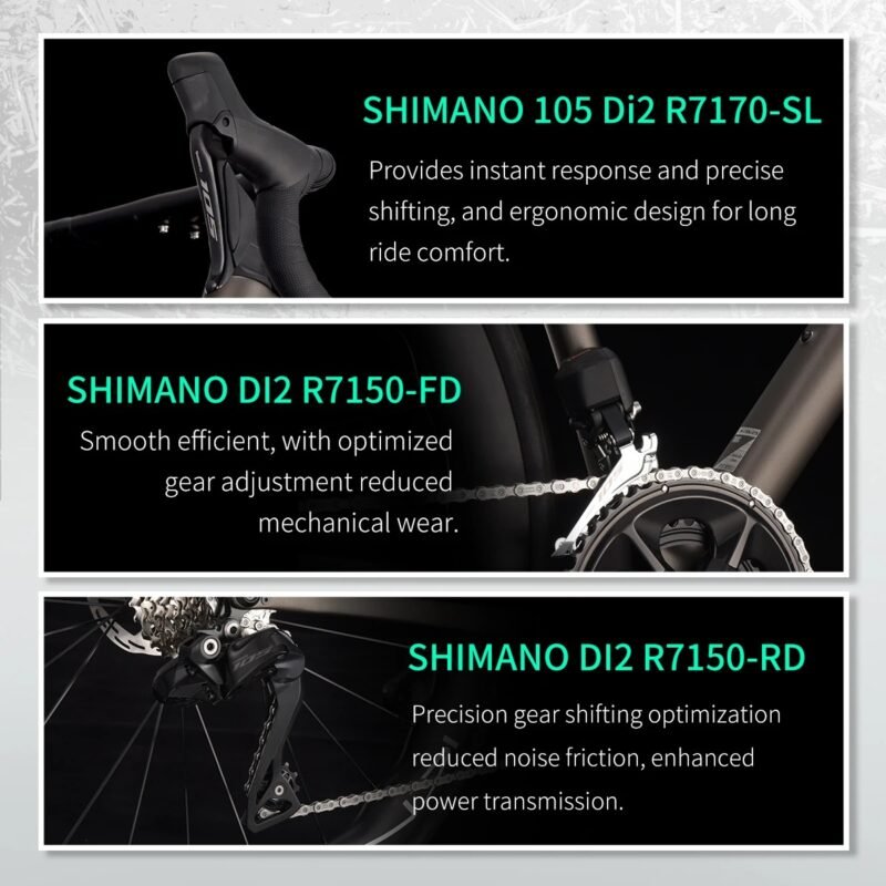 SAVA AeroX SLR7 Di2 – Vélo Route Carbone – Image 5