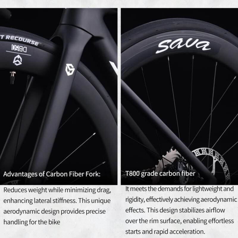 SAVA A7L – Vélo de Route Carbone 24S – Image 8